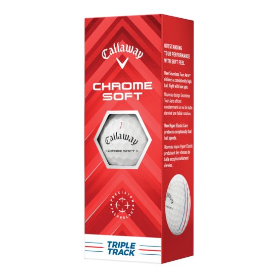 Picture of Callaway 4 for 3 Chrome Soft Triple Track Golf Balls
