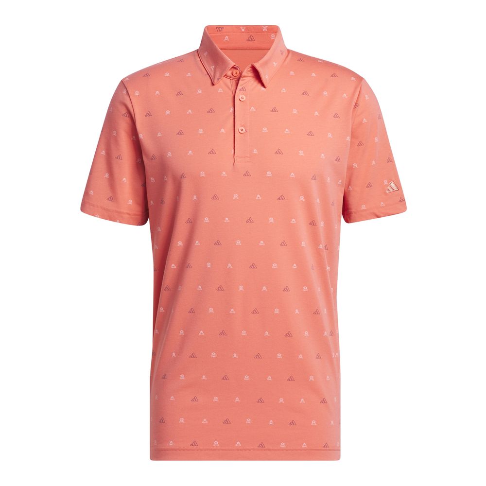 adidas Men's Go To Print 2 Golf Polo Shirt