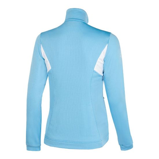 Galvin Green Ladies Destiny Insula Alaskan Blue Golf Midlayer Back View