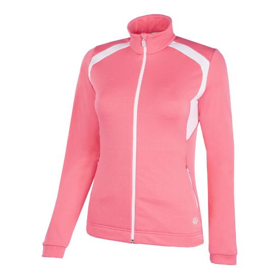 Galvin Green Ladies Destiny Insula Rose Golf Midlayer Front View