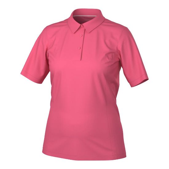 Galvin Green Ladies Melody V8+ Rose Golf Polo Shirt Front View