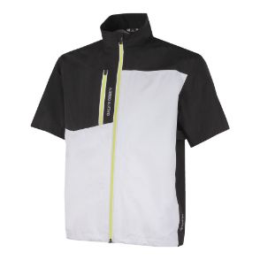 Galvin Green Men's Axl GORE-TEX Waterproof Black/White/Lime Golf Jacket