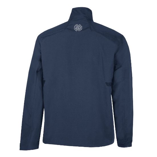 Galvin Green Men's Ashford Gore-Tex Navy Golf Jacket Back View