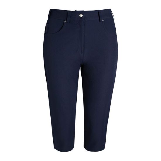 Glenmuir Ladies Phoebe Navy Golf Pedal Pushers