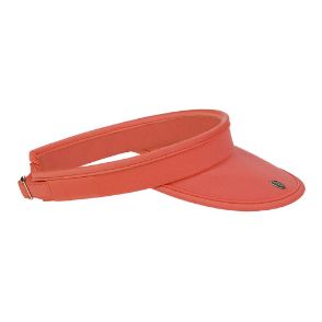 Glenmuir Ladies Lexi Apricot Golf Visor Side View