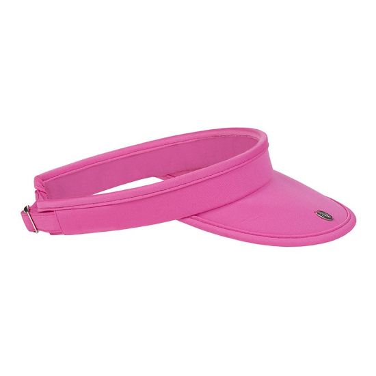 Glenmuir Ladies Lexi Pink Golf Visor Side View