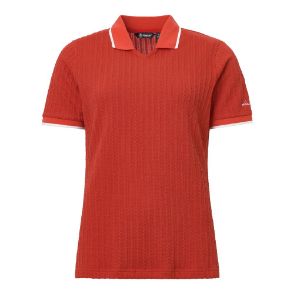 Abacus Ladies Sand Halfsleeve Poppy Red Golf Polo Shirt