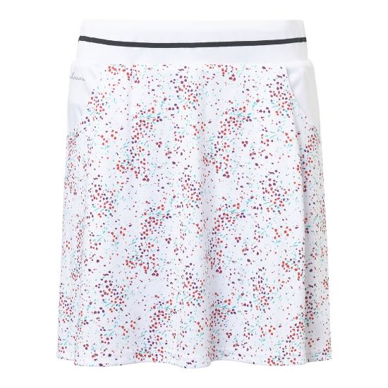 Abacus Ladies Juliet White Floral Golf Skort