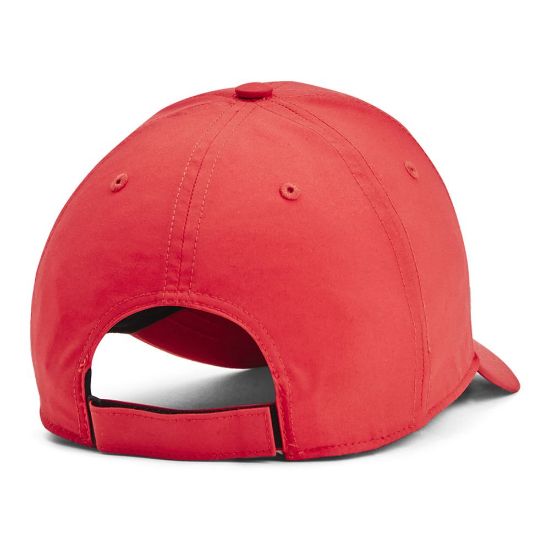 Under Armour Men's Golf96 Red Cap Back View