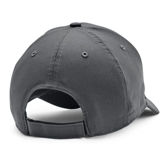 Under Armour Men's Golf96 Grey Cap Back View