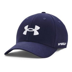 Under Armour Men's Navy Golf96 Cap Front View