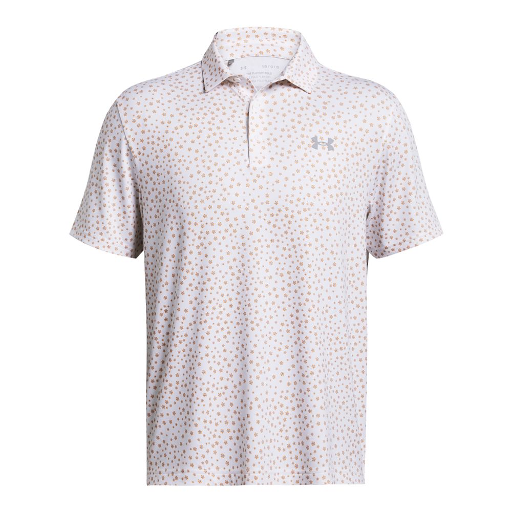 Under Armour Men's Playoff 3.0 Printed Golf Polo Shirt
