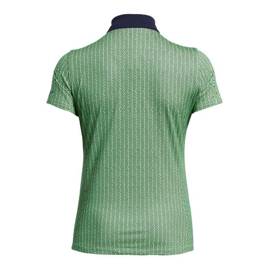 Under Armour Ladies Playoff Ace Back View Golf Polo Shirt Back View
