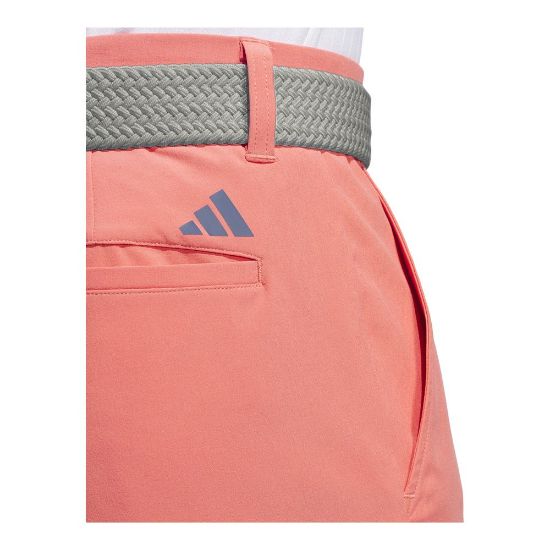 adidas Men's Ultimate 365 Preloved Scarlet Golf Shorts Back View