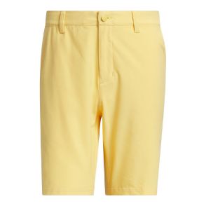 adidas Men's Ultimate 365 Semi Spark Yellow Golf Shorts Front View