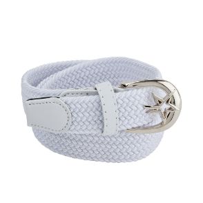 Swing Out Sister Ladies Star White Golf Belt
