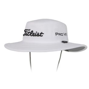 Titleist Tour Aussie White Golf Hat Front View