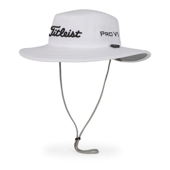 Titleist Tour Aussie White Golf Hat Front View