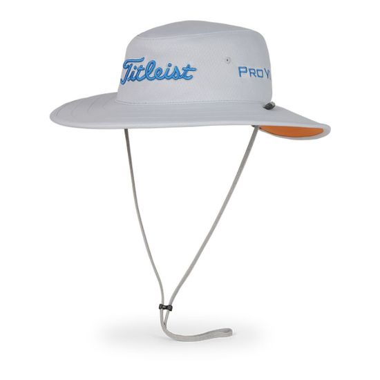 Titleist Tour Aussie Charcoal Golf Hat Back View	