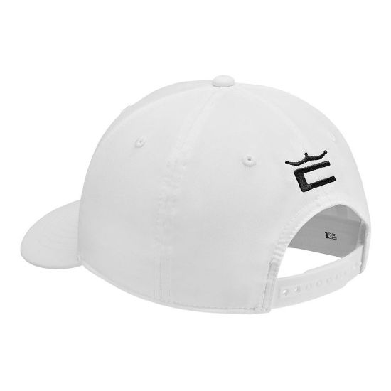 Cobra Tour Tech White Golf Cap Back View