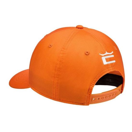 Cobra Tour Tech Rickie Orange Golf Cap Back View