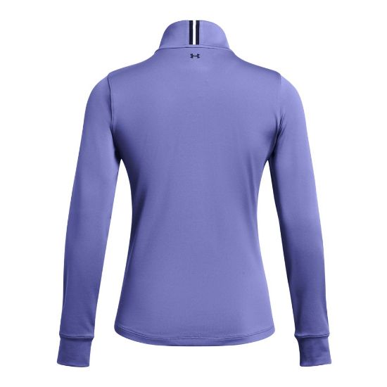 Under Armour Ladies Playoff 1/4 Zip Starlight Golf Pullover Back View