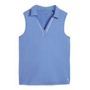 Picture of Puma Ladies Cloudspun Piped SL Golf Polo Shirt
