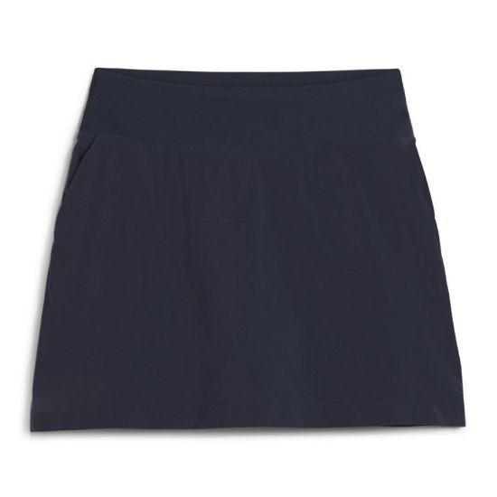 Puma Ladies Blake Navy Golf Skirt Front View