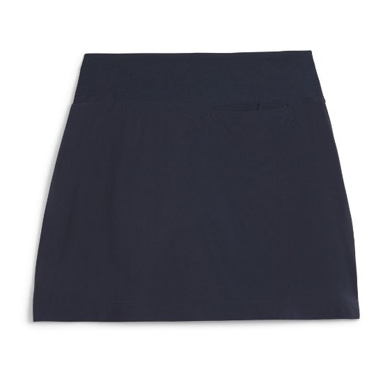 Puma Ladies Blake Navy Golf Skirt Back View