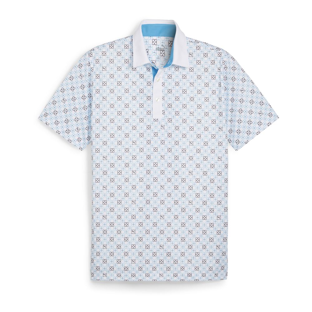 Puma Men's Monogram Golf Polo Shirt