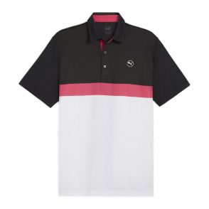 Picture of Puma Men's Pure Colourblock Golf Polo Shirt