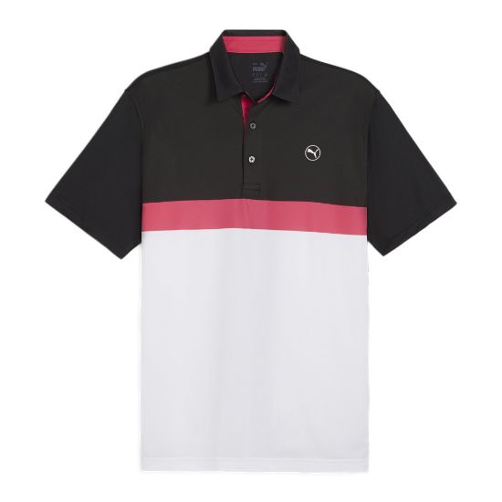 Picture of Puma Men's Pure Colourblock Golf Polo Shirt