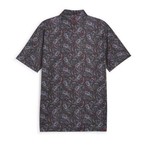 Picture of Puma Men's Cloudspun Paisley Golf Polo Shirt