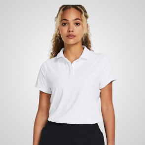 Under Armour Ladies Iso Chill Golf Polo Shirt Front