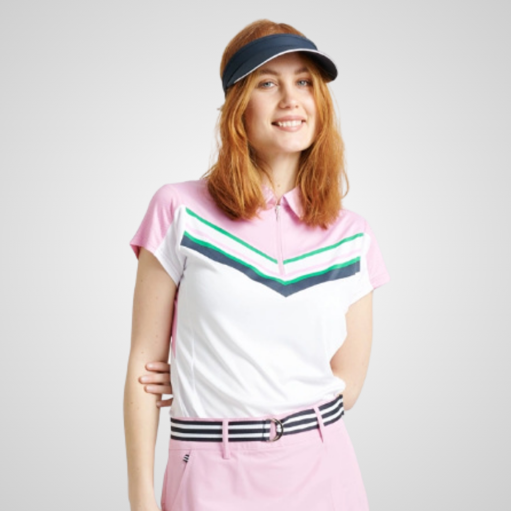 Abacus Ladies Simone Drycool Cupsleeve Golf Polo Shirt