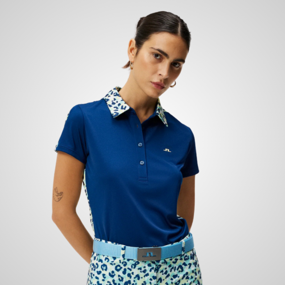 J.Lindeberg Ladies Cara Golf Polo Shirt