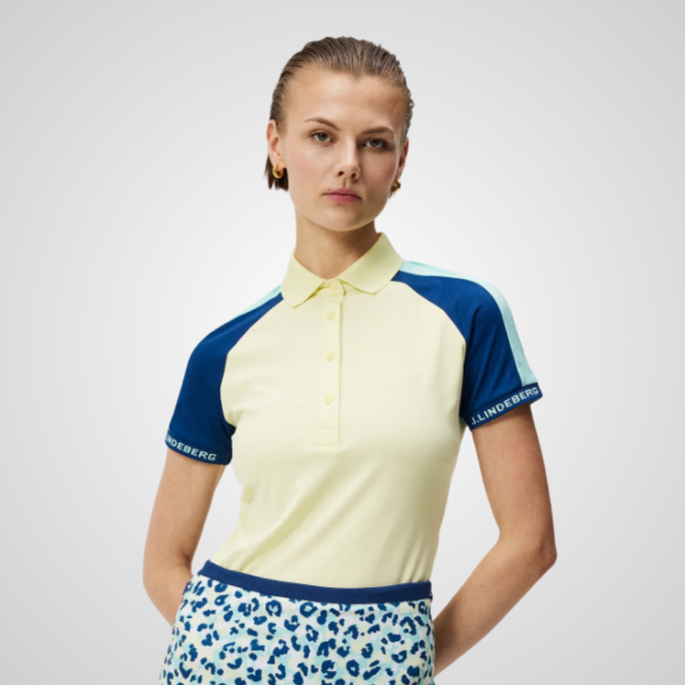 J.Lindeberg Ladies Perinne Golf Polo Shirt