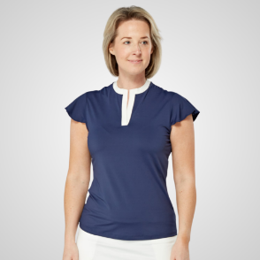 Swing Out Sister Ladies Louise Elite Golf Polo Shirt Front