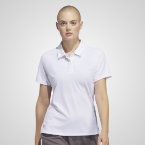 adidas Ladies Ultimate Heat.Rdy Golf Polo Shirt Front