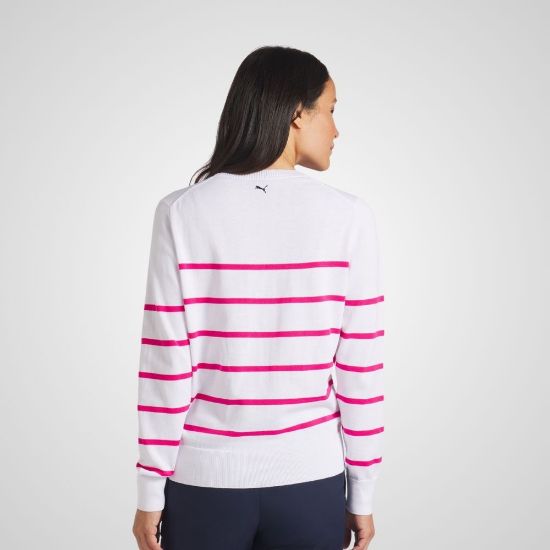 Picture of Puma Ladies Resort Crewneck Golf Sweater