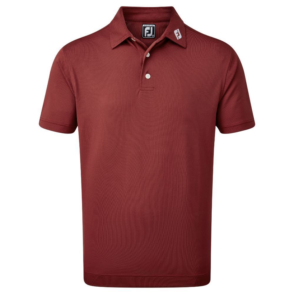 FootJoy Men's Stretch Pique Solid Golf Polo Shirt