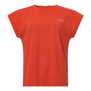 Abacus Ladies Ives Cupsleeve Poppy Red Golf Polo