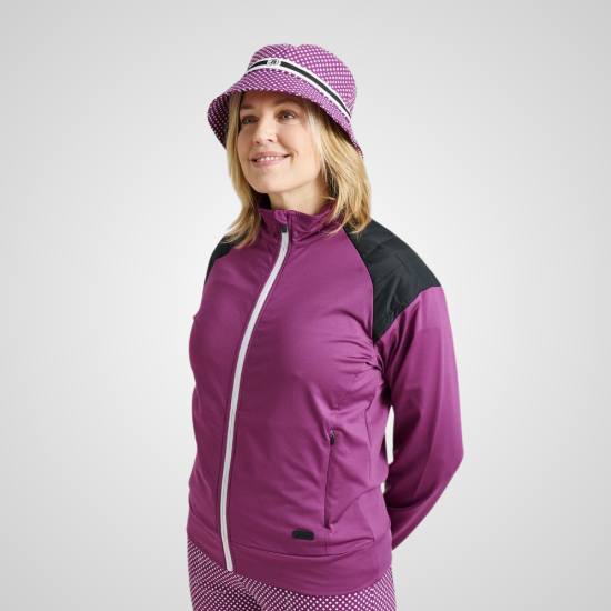 Picture of Abacus Ladies Hoylake Thermo Zip Golf Midlayer