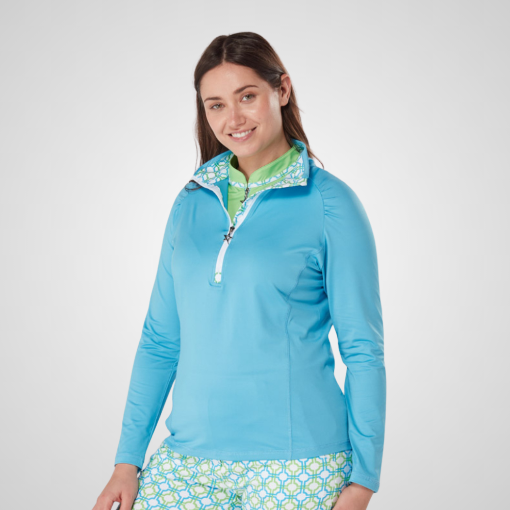 Swing Out Sister Ladies Celeste Golf Mid Layer