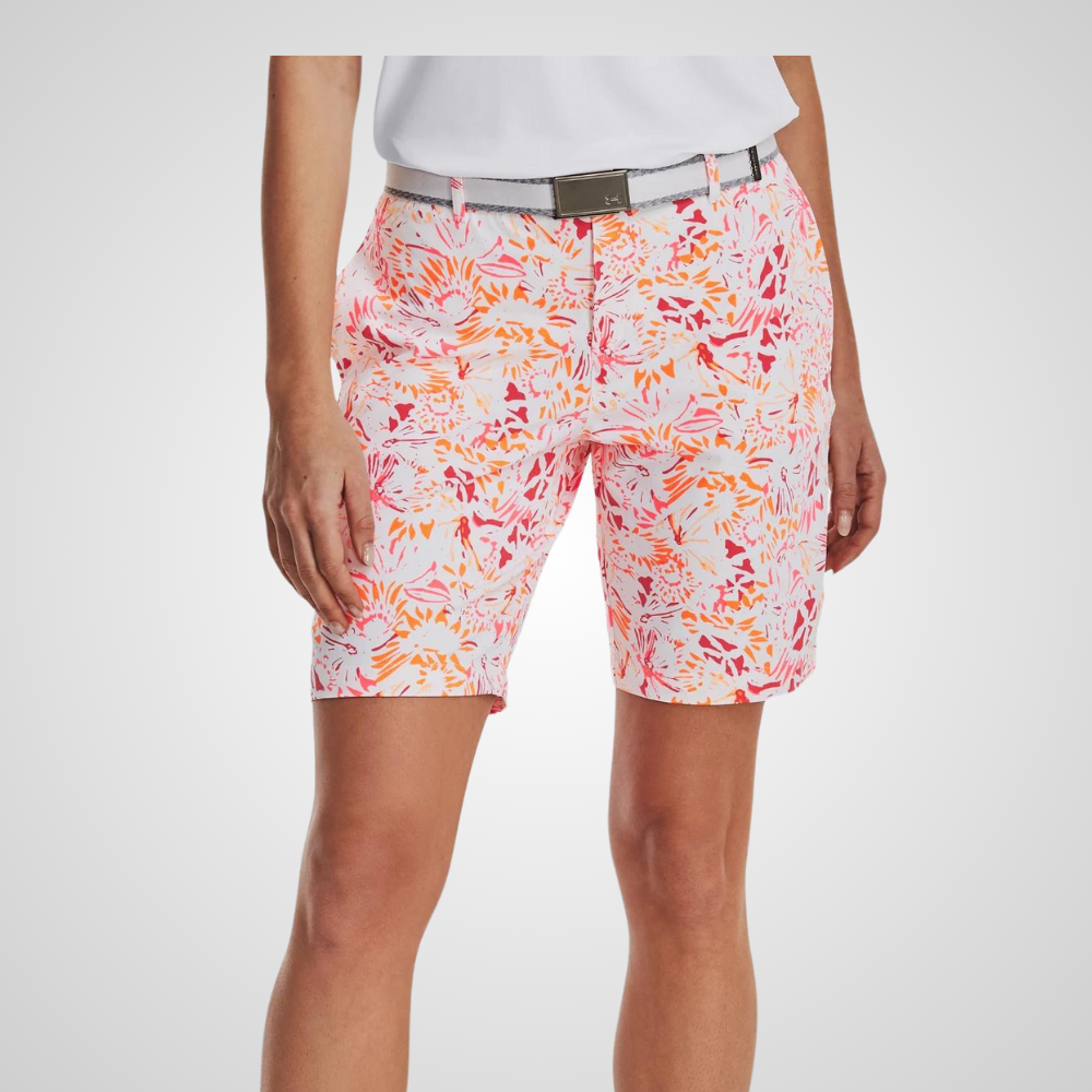 Under Armour Ladies Printed Golf Shorts