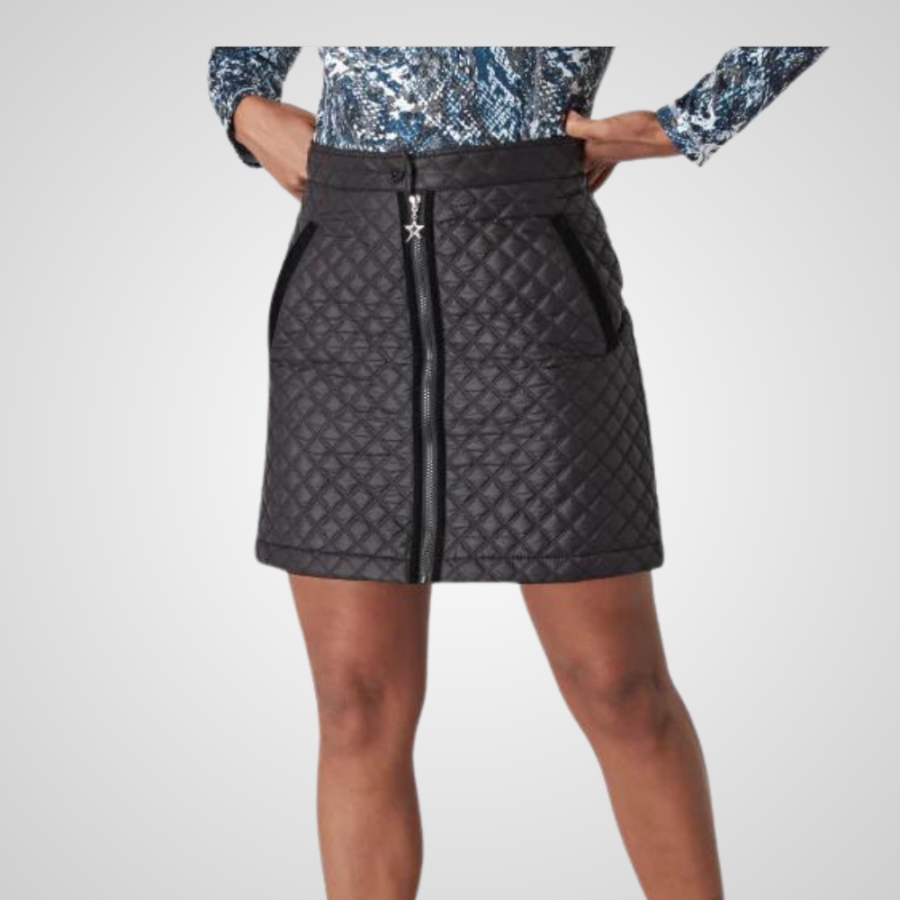 Swing Out Sister Ladies Clove Quilted Golf Skirt 