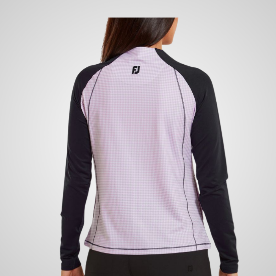 Picture of FootJoy Ladies Houndstooth Printed Golf Midlayer