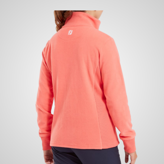 Picture of FootJoy Ladies Asymmetric Full Zip Fleece Golf Midlayer