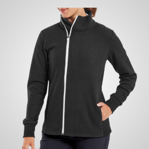 Picture of FootJoy Ladies Asymmetric Full Zip Fleece Golf Midlayer