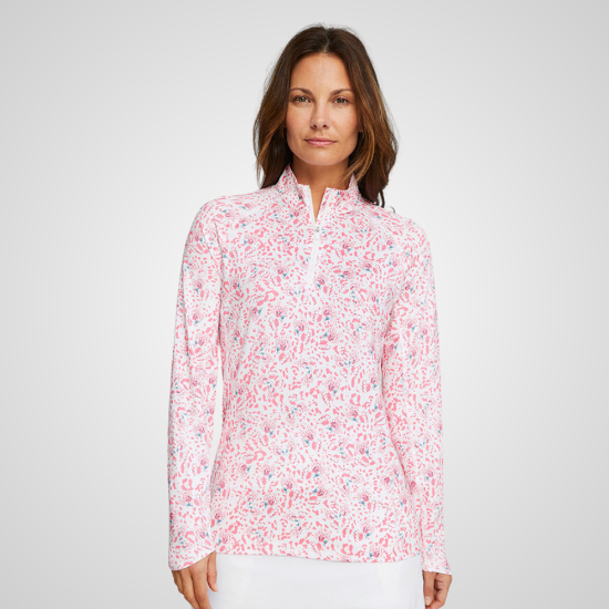 Puma Ladies YouV Mariposa 1 4 Zip Golf Sweater Foremost Golf Foremost Golf